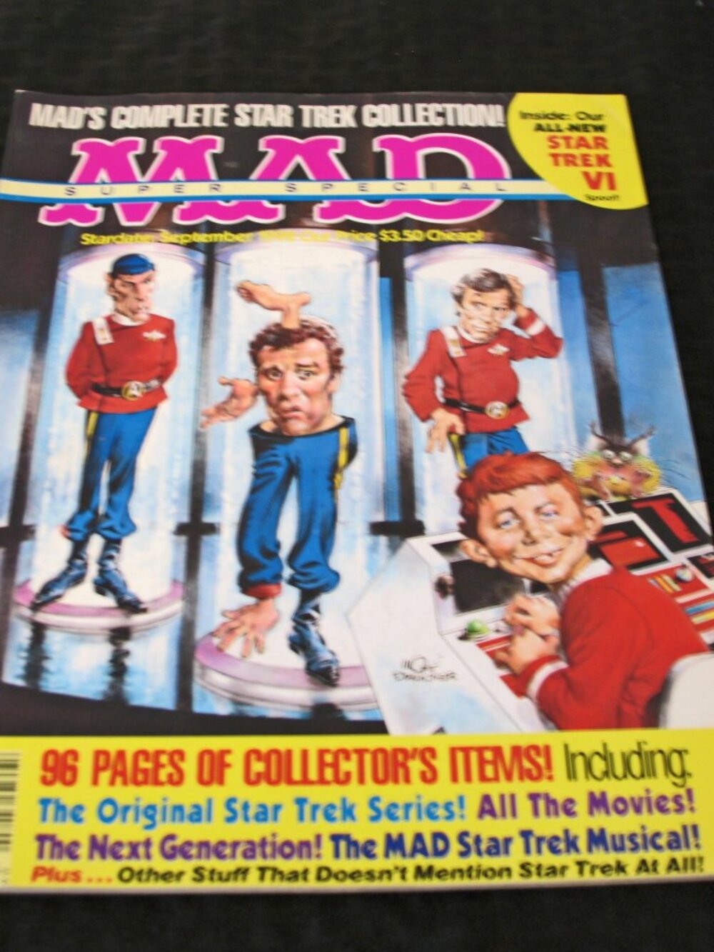 Mad Magazine Super Special September 1999 "Collector's Items" Star Trek Spoof!
